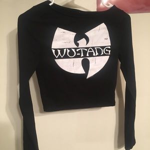 Quick-Tang Clan crop top